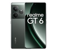 realme GT 6 5G Smartphone 16+512 GB,Chipset Snapdragon® 7+ 3e gén. de qualité supérieure, Hyper écran 6 000 nits,Appareil Photo Sony LYT-808 avec OIS,Batterie puissante de 5 500 mAh,Rasoir Vert