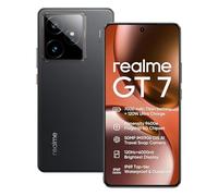 realme GT 7 5G Smartphone 12+256GB,Dimensity 9400e Chipset,50MP IMX906 OIS +50MP Caméra,7000mAh Batterie Titan,6.78'' 120Hz 6000nits Moniteur de Sport Professionnel,NFC,Noir