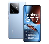 realme GT 7 5G Smartphone 12+256GB,Dimensity 9400e Chipset,50MP IMX906 OIS +50MP Caméra,7000mAh Batterie Titan, 6.78'' 120Hz 6000nits Moniteur de Sport Professionnel,NFC,Bleu