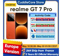 Realme GT 7 Pro 5G 6,78"" AMOLED - 12 Go RAM / 256 Go Gris Galaxie (Version UE)