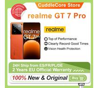 realme GT 7 Pro 5G Smartphone 12+256GB, Chipset Snapdragon® 8 Elite, Appareil Photo instantané Ultra Net avec IA, Écran RealWorld Eco², Batterie Titan de 6 500 mAh, Orange, Exclusivité Amazon