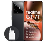 realme GT 7T 5G Smartphone,12+256GB,Batterie 7000 mAh,120W Charge,Processeur Dimensity 8400-MAX, Appareil Photo IMX896 50MP,AI Planner,Écran e-Sport Pro 6000 nits 120Hz, IP69, Noir,Exclusivité Amazon