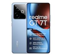 realme GT 7T 5G Téléphone Portable,Batterie 7000 mAh,Dimensity 8400-MAX,Caméra 50 MP+32 MP,120Hz 6.78" Écran,12GB+512GB Smartphone 5G,Dual SIM Android 15,NFC IP69,sans Adaptateur,Bleu