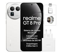 realme GT 8 Pro Smartphone, 5G Android Téléphone Portable, 16+512 GB, Procesador Snapdragon 8 Elite Gen 5, 6.79" 2K Écran, QHD+ AMOLED 144Hz, Cámara de 200 MP, 7000 mAh (Version UE)