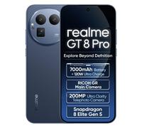 realme GT 8 Pro Smartphone EU Version Snapdragon 8 Elite Gen 5 200MP Ultra Caméra, Batterie 7000mAh, Charge sans fil 120W et 50 W Non inclus White
