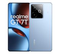 realme GT7T 5G Smartphone 12+512GB, IMX896 Flagship Camera, MTK8400-MAX Flagship Chipset, 6.78'' 120Hz Pro-Esports Display, 7000mAh Battery, 120W Ultra Charge, IP69, GT Boost, Android 15 - Bleu