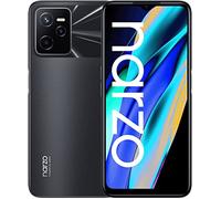 realme Narzo 50A Prime-4+64GB Smartphone Écran sans Bordures FHD+ de 16,7 cm (6,6’’), Triple Appareil Photo I.A. 50 MP, Batterie puissante de 5 000 mAh, Flash Blue, n'inclut Plus d'adapteur