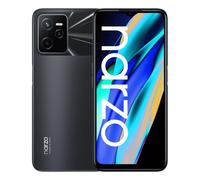realme Narzo 50A Prime-4+64GB Smartphone Écran sans Bordures FHD+ de 16,7 cm (6,6’’), Triple Appareil Photo I.A. 50 MP, Batterie puissante de 5 000 mAh, Flash Blue, n'inclut Plus d'adapteur