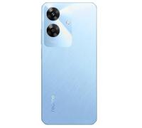 realme Note 60 Smartphone 4G double SIM, stockage 128 Go, RAM 4 Go, écran 6,7" 90 Hz, appareil photo 32 MP, batterie 5000 mAh, IP64 résistant à la poussière et aux éclaboussures (bleu voyage)