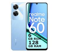 realme Note 60 Smartphone 6+128 Go, de fluidité ArmorShell de 48 Mois, Appareil Photo Super Clear 32 MP, écran Eye Comfort 90 Hz, Mini Capsule 2.0, Batterie Massive de 5000 mAh, Bleu