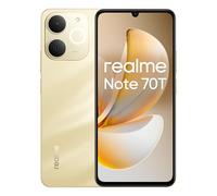 realme Note 70T Téléphone Smartphone 4+256GB Beach Gold