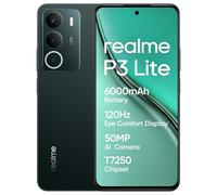 realme P3 Lite Smartphone 8+256 GB, Fotocamera AI da 50 MP, Processore Octa-Core, Display Eye Comfort a 120Hz, Protezione ArmorShell, Batteria da 6000mAh, 15W Ricarica rapida, Pine Green