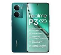 realme P3 Smartphone 12+512GB, 6.67 inch écran, Starlight Green, 120Hz Display, 5260mAh Batterie, 50MP caméra AI, Snapdragon 6 Gen 4 chipset, IP69