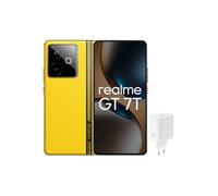 Pack Smartphone Realme GT7T 6,8" 5G Double nano SIM 512 Go Jaune avec chargeur Realme 120 W