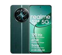 realme Smartphone 12+ 5G 8 + 256 Go avec NFC, caméra de Portrait Sony LYT-600 OIS - Puce Dimensity 7050 5G - Écran AMOLED 120 Hz - Charge Supervooc 67 W - Vert Pioneer(avec Adaptateur)