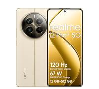 realme Smartphone 12 Pro+ 5G 12 + 512GB, Appareil Photo Portrait avec Objectif périscope, Sony IMX890 OIS, Chipset Snapdragon® 7s Gen 2 5G, Écran à Vision incurvée de 120 Hz, Navigator Beige