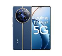 realme Smartphone 12 Pro+ 5G 8 + 256GB, Appareil Photo Portrait avec Objectif périscope, Sony IMX890 OIS, Chipset Snapdragon® 7s Gen 2 5G, Écran à Vision incurvée de 120 Hz, Submarine Blue
