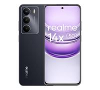 realme Smartphone 14X 5G 8+256GB, 5G Dimensity 6300 Processor, Eye Comfort Mode 120Hz for Screen, 50MP AI Camera, Carbon Black, No Adapter