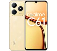 realme Smartphone C61 6,7" 6 Go RAM 256 Go Doré