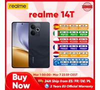 SMARTPHONE - REALME - 14T - 8Go RAM - 256Go - 5G AMOLED Noir