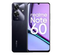 Smartphone realme Note 60 en color Marble Black con pantalla de 6.74"" 90Hz HD+, 720 x 1600 píxeles, 6GB RAM + 128GB y CPU Octa-core