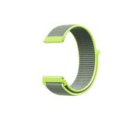Realme TechLife Watch S100 Bracelet en tissu avec fermeture Velcro KRD03 20 mm | Couleur: Vert Vert