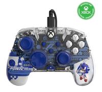 PDP REALMz Wired Xbox Controller Licensed for Series X|S, Xbox One, Windows 10/11 PC, LED Lighting Collectible Sonic Superstars, Programmable Buttons/Triggers, PC Control Hub App: Sonic Speed