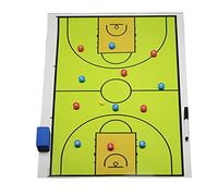 REALN Tableau Tactique de Basket-Ball, Grand Tableau Entraîneur de Basket-Ball Magnétique de avec Présentoir (Color : Basketball-a)