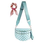 REALOKMAN Gofree the Roomiest Crossbody, Go Free the Roomiest Crossbody, Emmafy Crossbodys Bags for Women, Adjustable Strap(Blue)