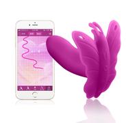 Sextoys Femme Culotte vibrante Connecté Papillon Lydia I - REALOV