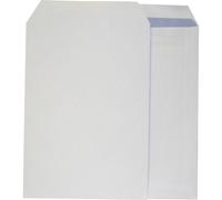 REALPACK® Lot de 25 enveloppes blanches auto-adhésives C4/A4 90 g/m²