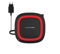 RealPower Ladegerät FreeCharge-10 + Adapter schwarz/rot