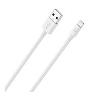 RealPower Câble de charge/données USB-A vers Lightning 2m blanc MFI