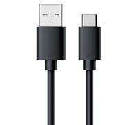 Realpower Câble USB USB 2.0 USB-A mâle, USB-C mâle 60.00 cm Noir 255650