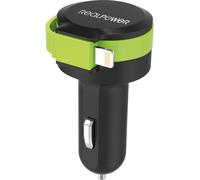 RealPower Chargeur allume-cigare Charger L 2400mA 1xUSB 1xLightning