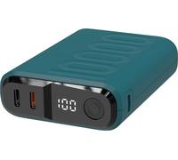 Powerbank RealPower PB-10000C PD+ mit 3xType-C,Dunkelblau