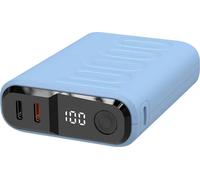 Powerbank realPower PB-10000C PD+ mit 3x Type-C,Purple