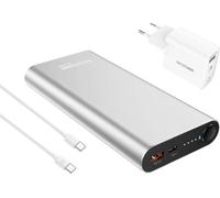 REALPOWER PB-20000 PD Pro Powerbank (batterie supplémentaire) 20.000 mAh argent