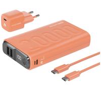 RealPower PB-20000 Power Pack Powerbank (batterie supplémentaire) 20000 mAh Li-Ion USB, USB-C® orange