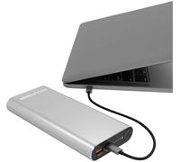 RealPower PB-20000 Powerbank (batterie supplémentaire) 20000 mAh LiPo argent