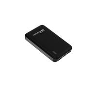 RealPower PB-5000 SE Batterie Externe 5000mAh LiPo Noir, 2x USB-A 2.4A, 1x USB-C 2.4A, Charge Rapide, Entrée Micro-USB/USB-C, CE