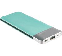 RealPower PB-5500 Powerbank (batterie supplémentaire) 5500 mAh LiPo argent, vert