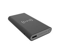 RealPower PB-8000 - Noir - Gris - Téléphone portable/Smartphone - Tablette - CE - TUV GS - 8000 mAh - USB - Chine
