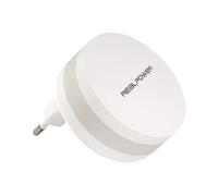 Realpower PBC1800 - Banque d'alimentation + adaptateur secteur - 1800 mAh - 1 A (USB) - sur le câble : Micro-USB