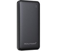 RealPower Powerbank (batterie supplémentaire) 10000 mAh Fast Charge,