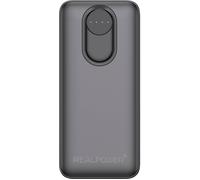 RealPower Powerbank (batterie supplémentaire) 20.000 mAh Quick Charge, Power Delivery noir