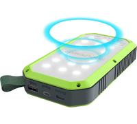 Ultron PB-10000 Lithium Polymère (LiPo) 10000 mAh Recharge sans fil Noir, Vert