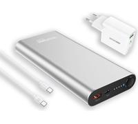 RealPower Powerbank PB-20000PD Pro Set silber 20,000mAh