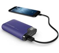 RealPower PB-7500C Powerbank (batterie supplémentaire) 7500 mAh Li-Ion USB, USB-C® bleu marine