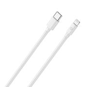 Realpower RealPower Lade/Datenkabel USB-C auf lightning 1m weiß MFI